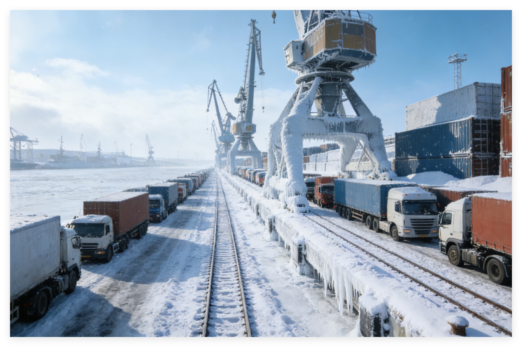 紧急通知！北欧严寒致多港瘫痪，马士基预警：汉堡港拥堵加剧，跨境货主必看规避指南